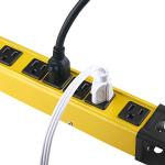 6-Outlet Heavy Duty Surge Protector with 6FT Cord