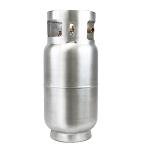 Flame King 33.5lb Aluminum Propane Tank with Gauge