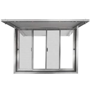 RecPro Concession Stand Window with Awning Door