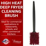 High Heat Resistant 20" Deep Fryer Cleaning Brush