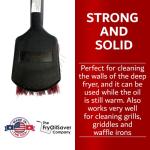 High Heat Resistant 20" Deep Fryer Cleaning Brush