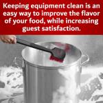 High Heat Resistant 20" Deep Fryer Cleaning Brush