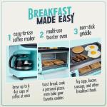 3-in-1 Breakfast Station with Coffee Maker & Griddle