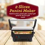 2-in-1 Nonstick Panini Press and Indoor Grill
