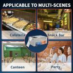 3 Pan Commercial Food Warmer with Temperature Control