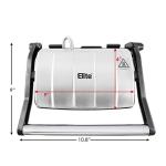 2-in-1 Nonstick Panini Press and Indoor Grill