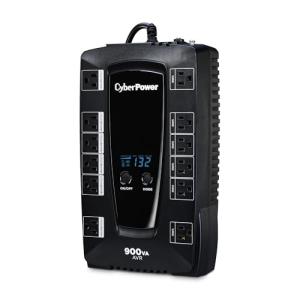 CyberPower 900VA LCD UPS with 12 Outlets