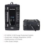 CyberPower 900VA LCD UPS with 12 Outlets
