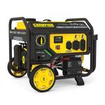 Dual Fuel 4750-Watt Portable Generator with Electric Start