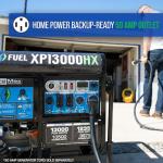 DuroMax XP13000HX Dual Fuel Portable Generator 13,000W