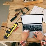 Heavy Duty 6-Outlet Power Strip with 15FT Cord