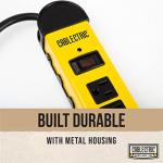 Heavy Duty Power Strip with 6 Outlets and 9 Ft Cord