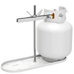 Dual Propane Tank Mount for RVs and Trailers