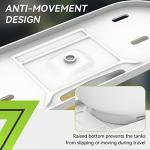Dual Propane Tank Mount for RVs and Trailers