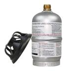 Flame King 1LB Empty Aluminum Propane Tank