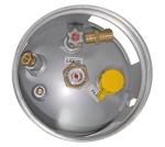 Flame King 43.5LB Aluminum Propane Tank with Gauge