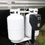 Dual Propane Tank Mount for RVs and Trailers