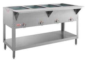 Kratos Electric Steam Table with 4 Wells