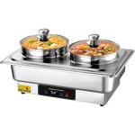 VorChef 2-Pot Electric Food Warmer for Catering