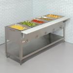 Kratos Electric Steam Table with 4 Wells