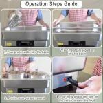 VorChef 2-Pot Electric Food Warmer for Catering