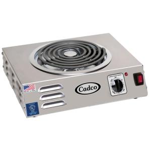 Cadco 14" Electric Portable Hot Plate for Food Trucks