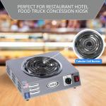 Cadco 14" Electric Portable Hot Plate for Food Trucks