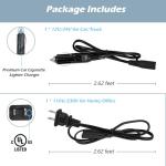 Portable Power Cable for Electric Lunch Box