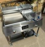 Gas Shark Deep Fryer and Griddle Cart Combo