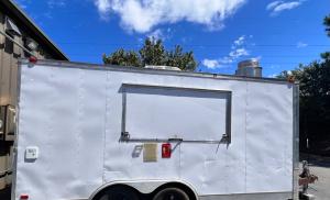 16-Foot Food Trailer for Mobile Cooking