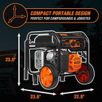 WEN 5600-Watt Portable Generator with RV-Ready Features