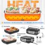 60W Electric Lunch Box Heater for Cars and Trucks