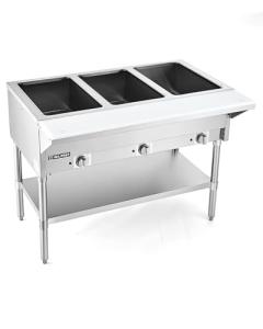 WILPREP 3 Well Electric Food Warmer with Shelf