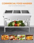 WILPREP 3 Well Electric Food Warmer with Shelf