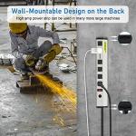 Heavy Duty 20 Amp Surge Protector Power Strip