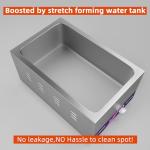 TOPKITCH Commercial 2-Pan Food Warmer Countertop