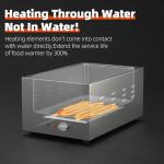 TOPKITCH Commercial 2-Pan Food Warmer Countertop