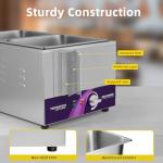 TOPKITCH Commercial 2-Pan Food Warmer Countertop