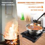 Duxtop 1800W Portable Induction Cooktop with Pot
