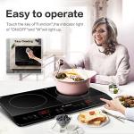 Aobosi Portable Double Induction Cooktop Burner 1800W