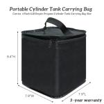 Compact Propane Cylinder Storage Bag for 1LB Tanks