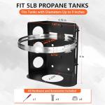 Heavy Duty 5LB Propane Tank Holder for Trucks