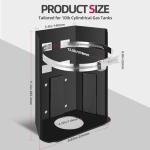 10 lb Propane Tank Holder with Adjustable Clamp