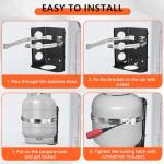 Heavy Duty 5LB Propane Tank Holder for Trucks