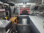 Wood-Fire Pizza Food Trailer with Brick Oven