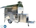 NSF Certified Silver Food Trailer for Concessions
