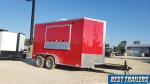 7x12 Food Truck Trailer with Sinks and AC