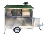 NSF Certified Silver Food Trailer for Concessions