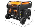 WEN GN625i 6250-Watt Open Frame Inverter Generator
