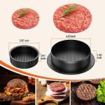 4-in-1 Hamburger Press with Wax Discs